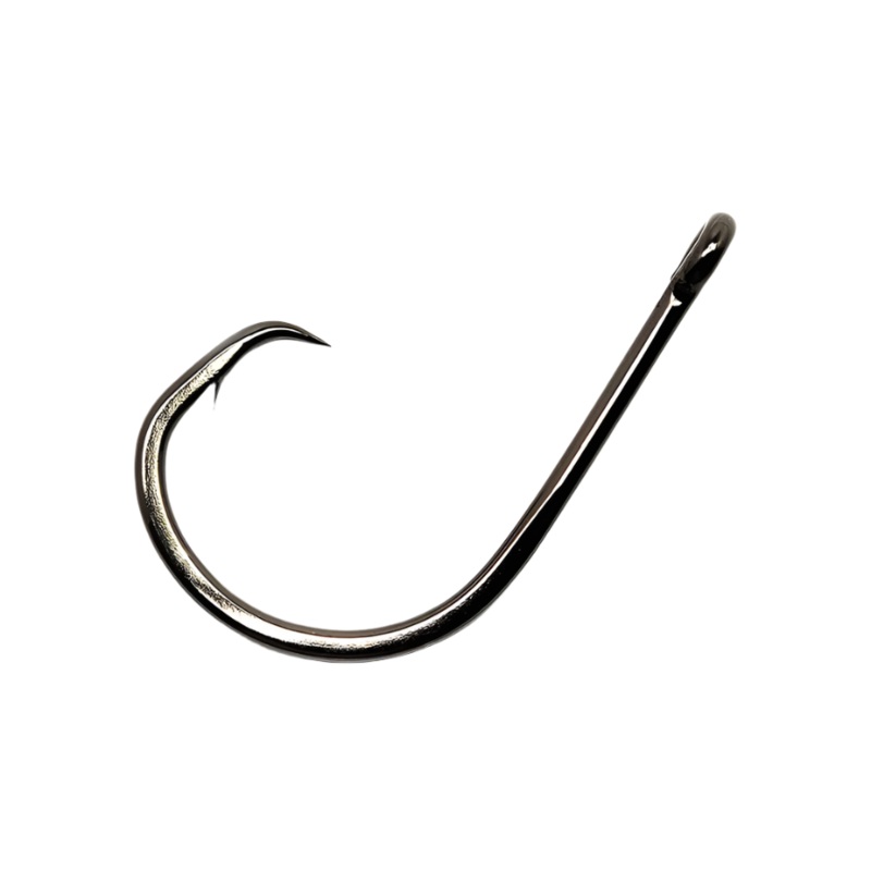 GAMAKATSU OCTOPUS 4X STRONG STRAIGHT EYE OFFSET CIRCLE HOOKS 3/0 (6 PACK)