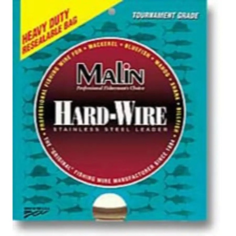 MALIN HARD-WIRE STAINLESS STEEL LEADER 1/4LB COIL COFFEE #2 / 29LB