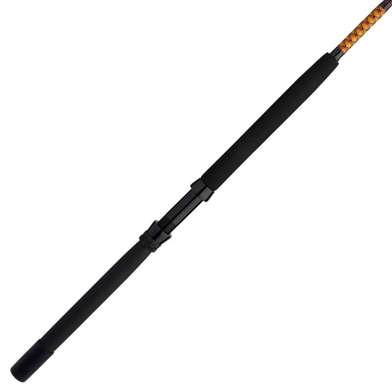 Ugly Stik Bigwater Stand Up Conventional Rod 6′ 50 – 80 lb UglyTuff/PacBay Roller StripperTip