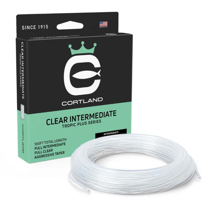 Cortland Tropic Plus Clear Intermediate Fly Line WF7I