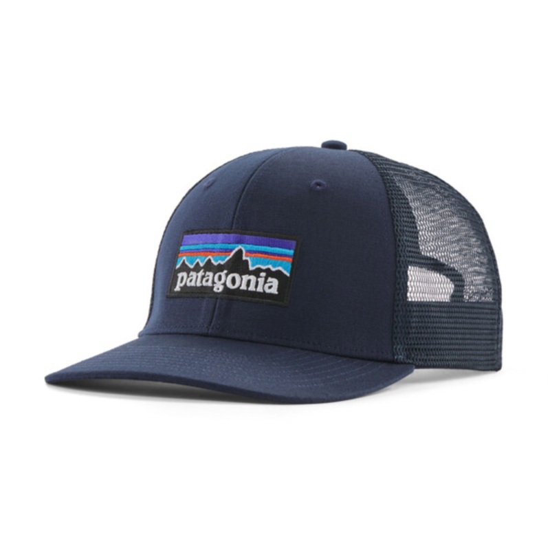 Patagonia P-6 Logo Trucker Hat – New Navy