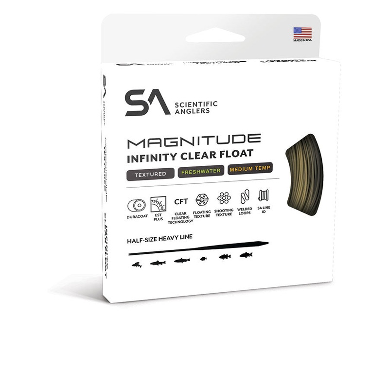 Scientific Anglers Magnitude Textured Infinity Clear Head Float WF3F