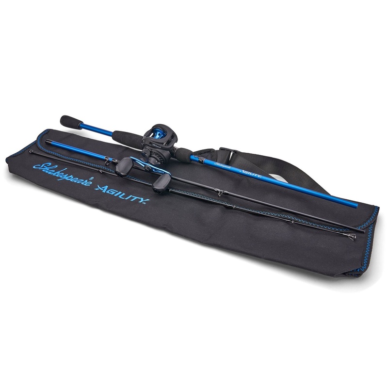 Shakespeare Agility Travel Baitcast Combo
