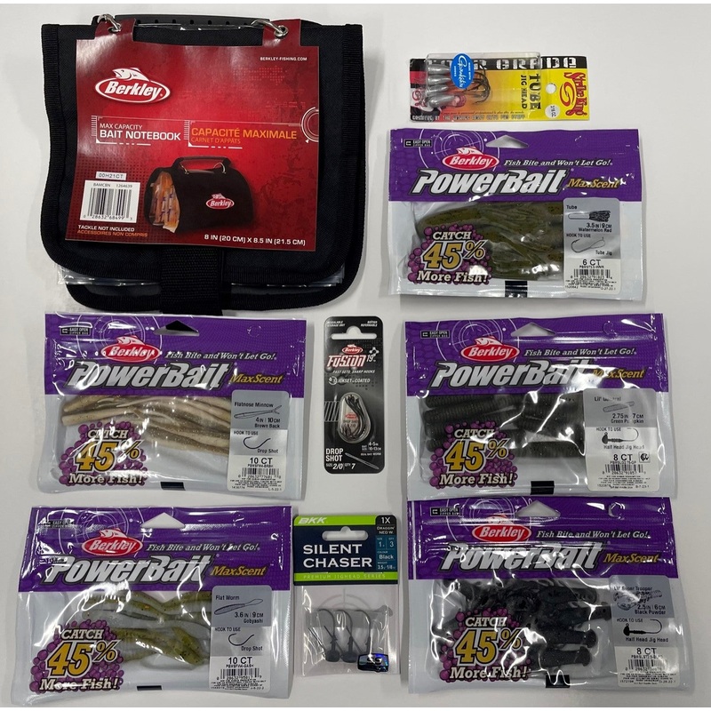 Berkley MaxScent Smallmouth Bass Essentials Kit Berkley MaxScent Smallmouth Essentials Kit