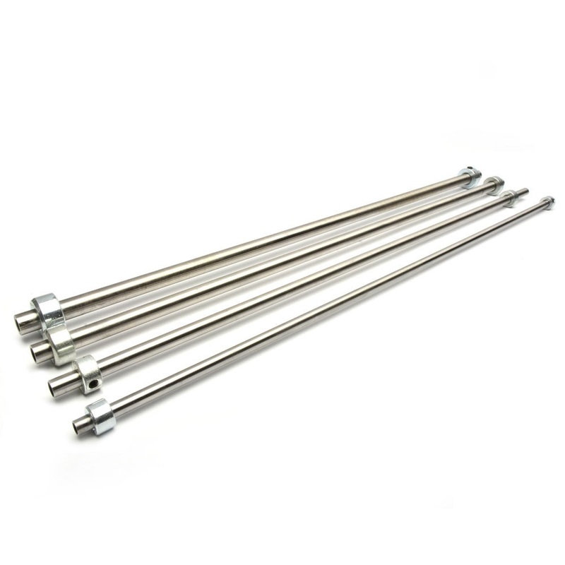CRB Steel Turning Mandrels  18″ with Collars (1/4″, 5/16″, 3/8″, 7/16″) 1/4″