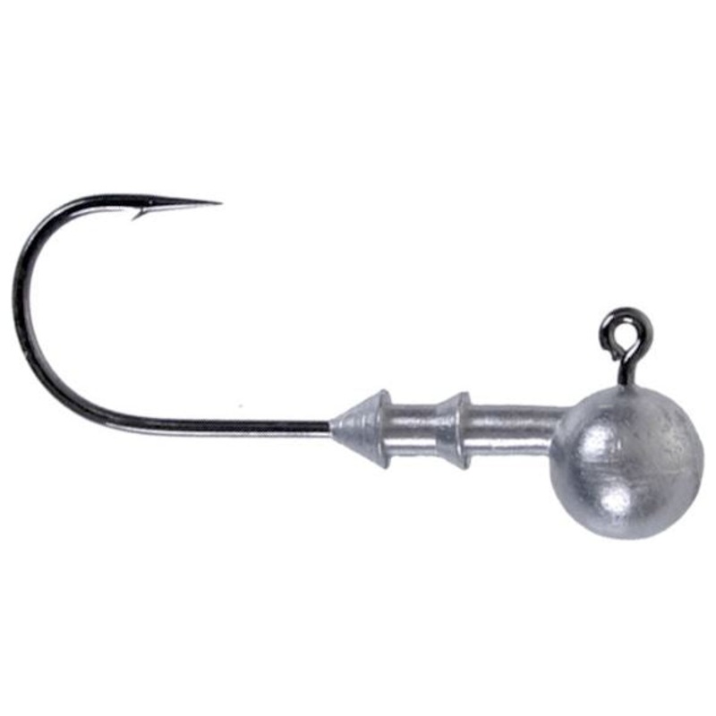 Gamakatsu Round Jig Head 5 pack #1/0 – 1/16 oz – 5 pack
