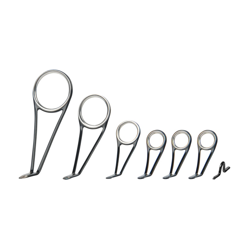 American Tackle SSR Match Style Ice Rod Guide Kits Black 16-12-8-6-6-6