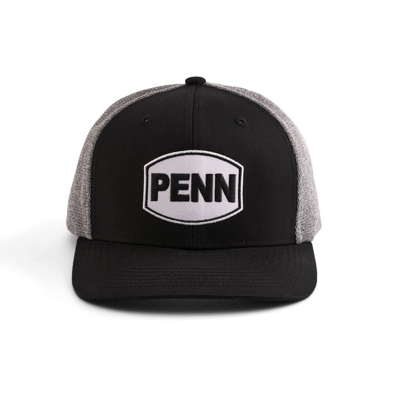 PENN PENN Black Heather Grey Trucker Hat
