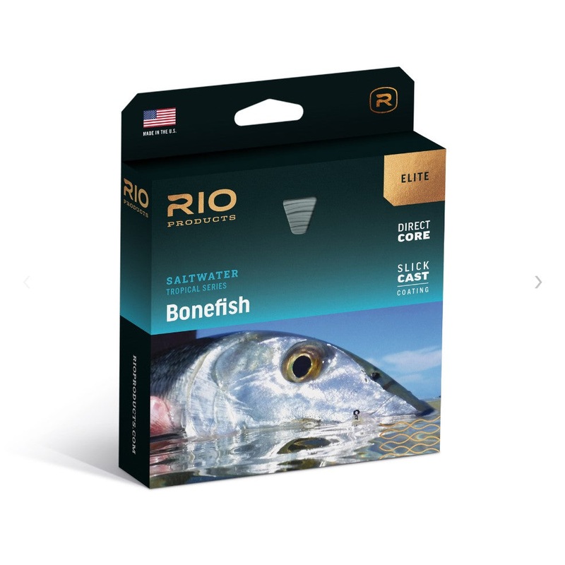 Rio Elite Bahamian Bonefish Fly Line WF6F Yellow/Black/Aqua