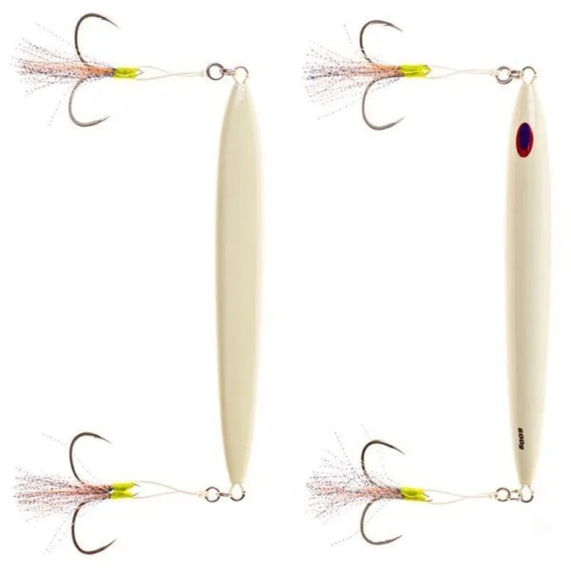JIGS R US JRU147 600G DEEP DROPPER SLOW PITCH JIG FULL GLOW
