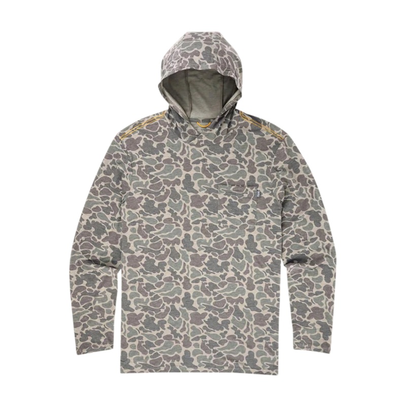 Marsh Wear Buxton Hagood Tech Hoodie Dark Green Mallard Camo Small