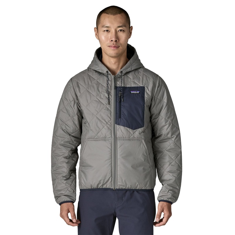 Patagonia M’s Diamond Quilted Bomber Hoody Noble Grey / NGRY XS