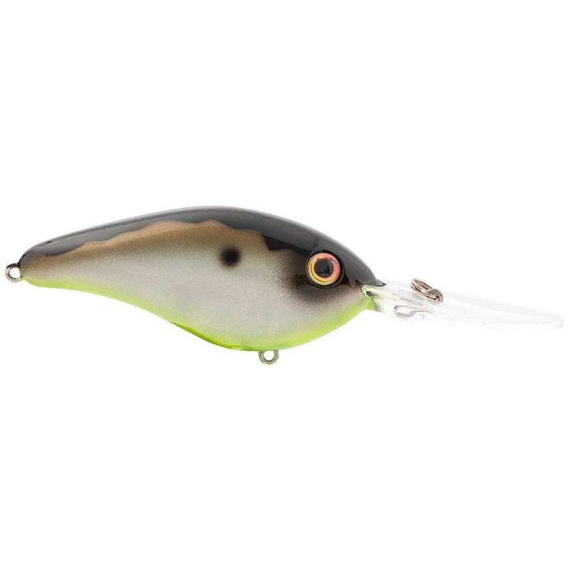 Strike King 6XD Elite Series Crankbait – 3 Inch Chartreuse Baitfish