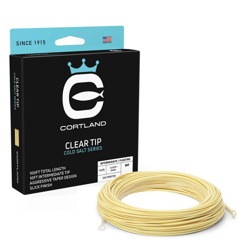 Cortland Cold Salt Clear Tip Fly Line WF7I/F