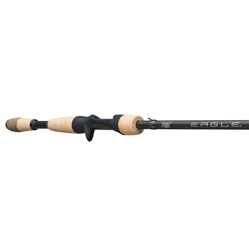 Fenwick Eagle Bass 2-Piece Casting Rod 6’6″ Medium Heavy Extra Fast
