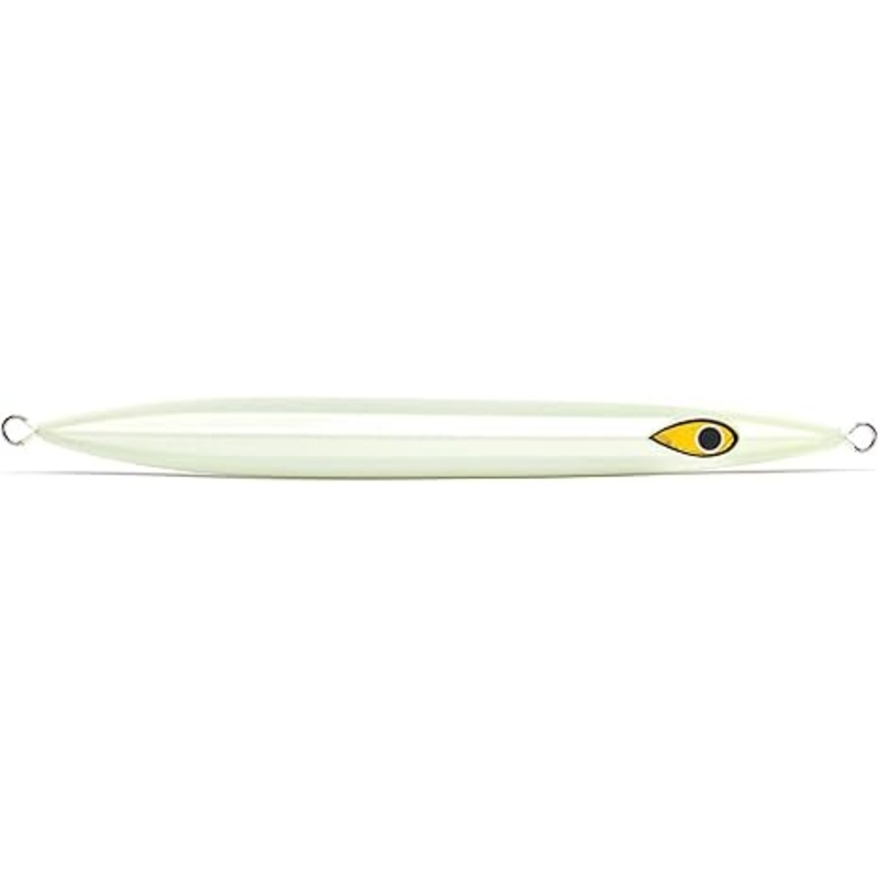 Mustad Rip Roller Slow Fall Jig, Glow, 300g