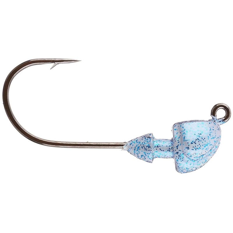 Strike King Squadron Swimbait Jighead 1/8 oz – Gold Shiner – 3 pack
