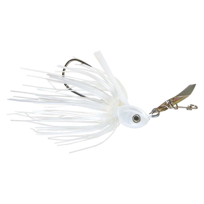 Z-MAN PROJECT Z CHATTERBAIT WEEDLESS Pearl Ghost 1/2oz
