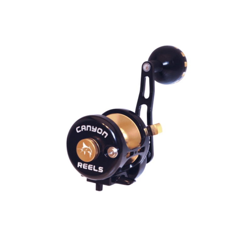 HS-13 Cast Control Reel Black and Gold