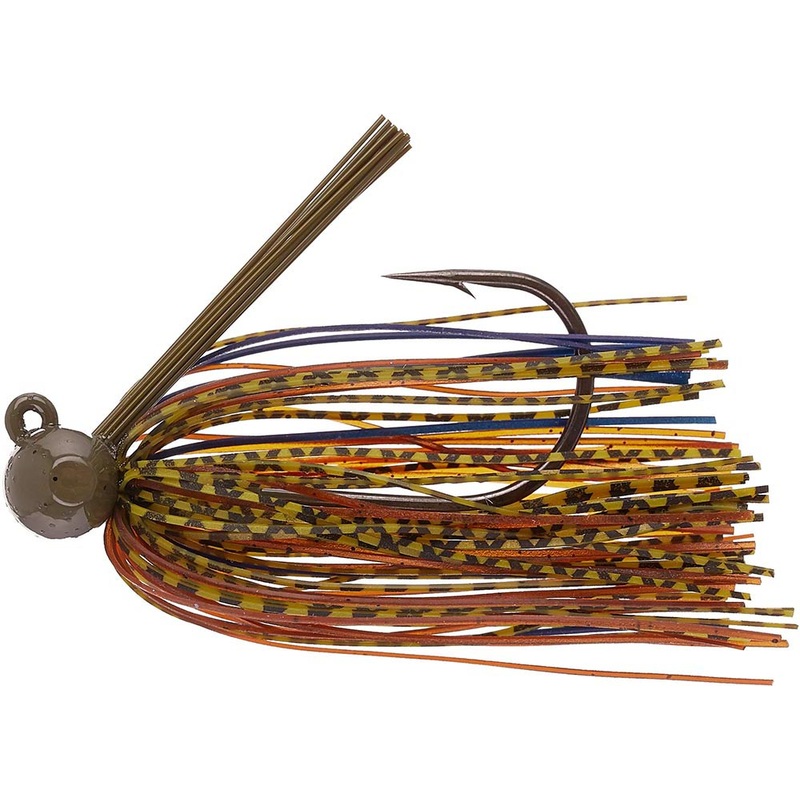 Queen Tackle Tungsten Hammerhead Football Jig Blue Craw 1/2 oz – 1 pack