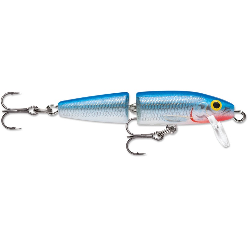 Rapala J05 Jointed 2 inch Balsa Wood Minnow Blue