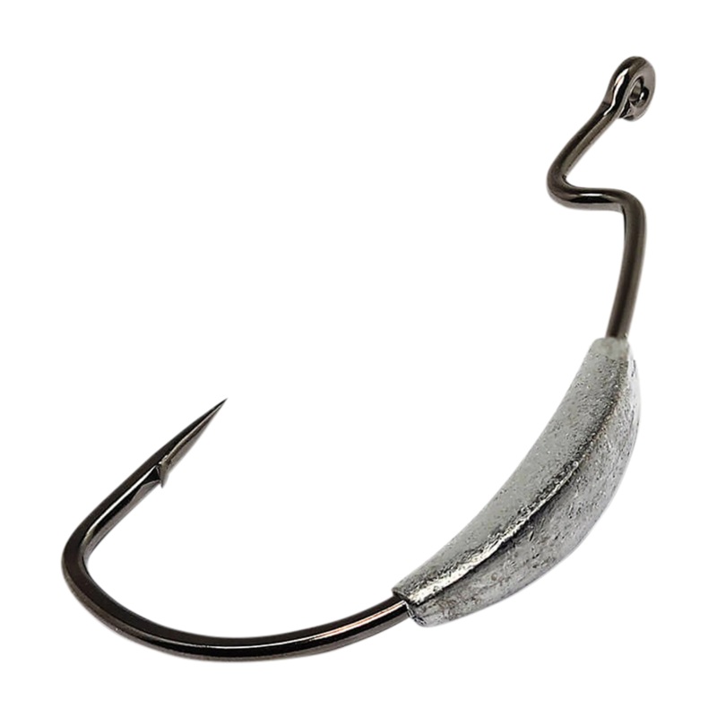 Gamakatsu EWG Monster Weighted Hooks – Black 5/0 – 1/4oz