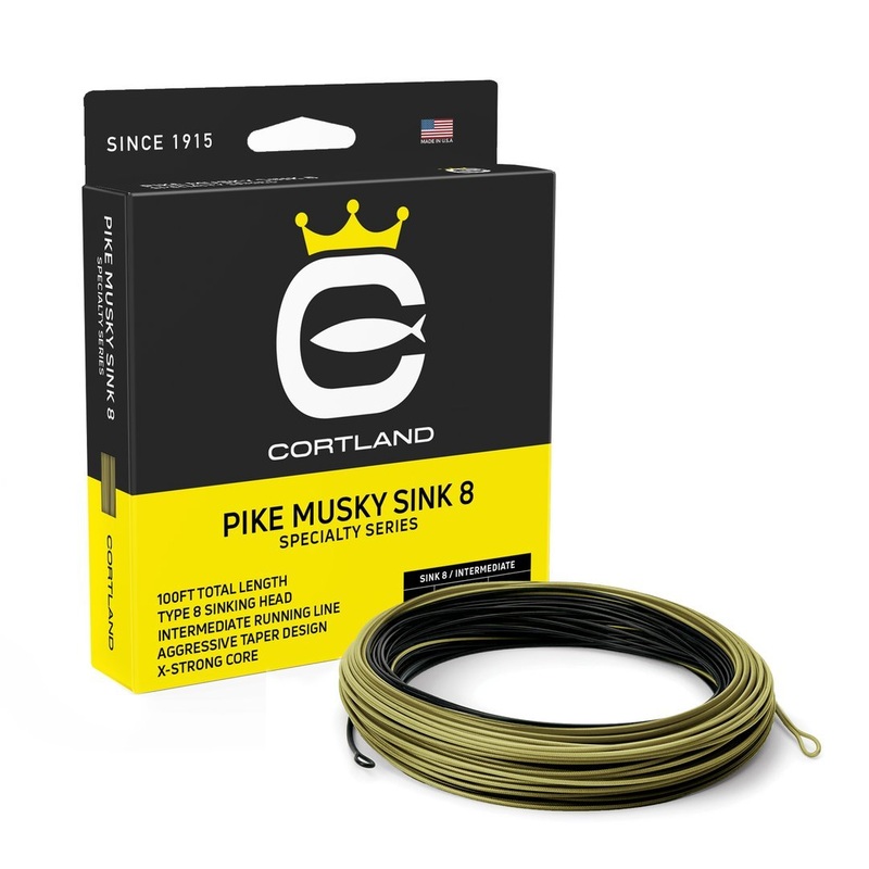 Cortland Pike Musky Sink 8 Fly Line WF8 (280 grain)