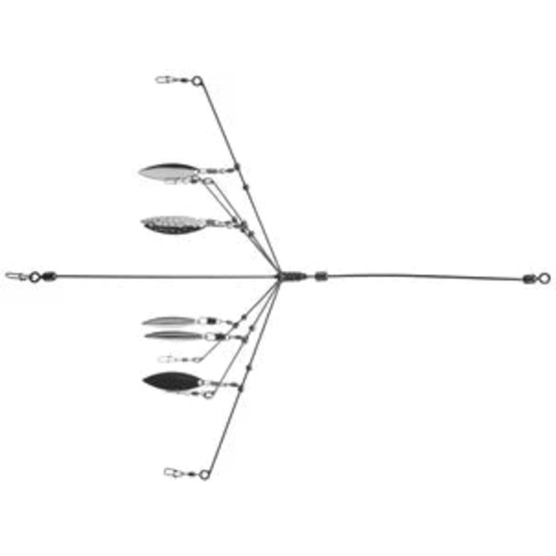 GEECRACK STEALTH 7 BLADED UMBRELLA RIG