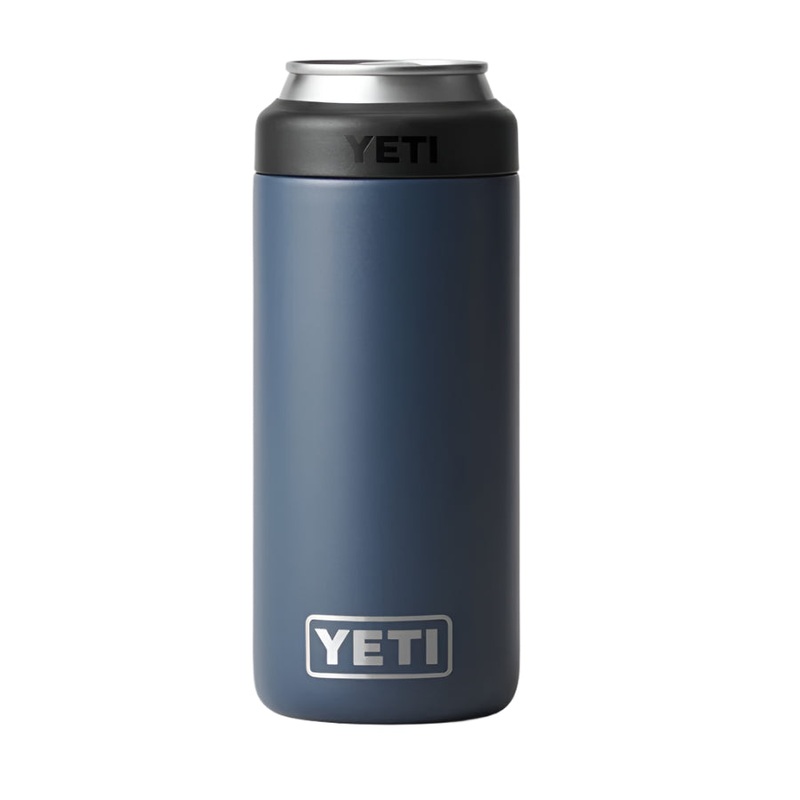 YETI RAMBLER 12 OZ COLSTER SLIM CAN INSULATOR NAVY