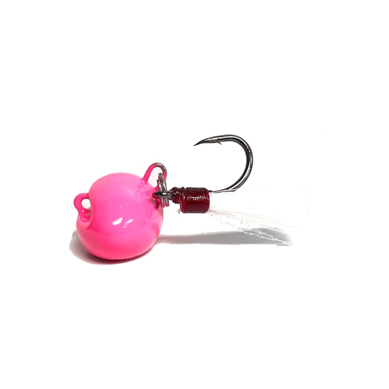 Pink / White Swinging Pompano Jigger Fleas 1/4oz