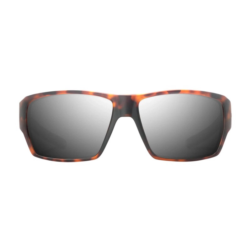 Bajio Vega Sunglasses Black Matte Glass Blue Mirror