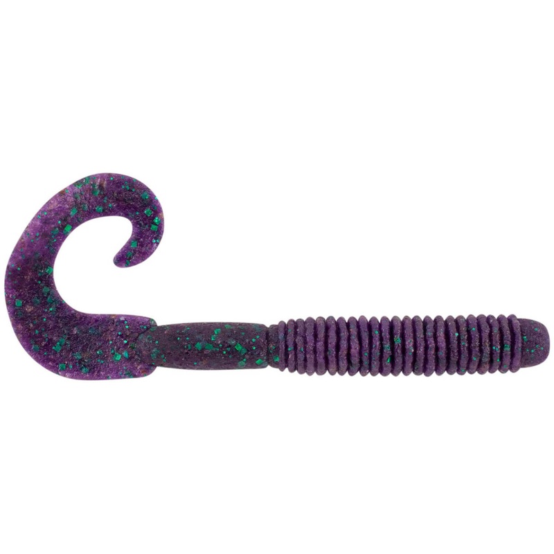 Berkley PowerBait MaxScent Lunch Worm 6 inch Black 6 Inch