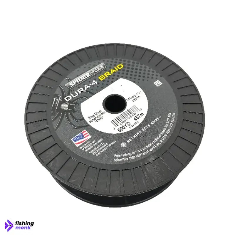 Spiderwire DURA-4 Braid Fishing Line | 50LB | 500yd 50lb | 0.40mm | 457mtr