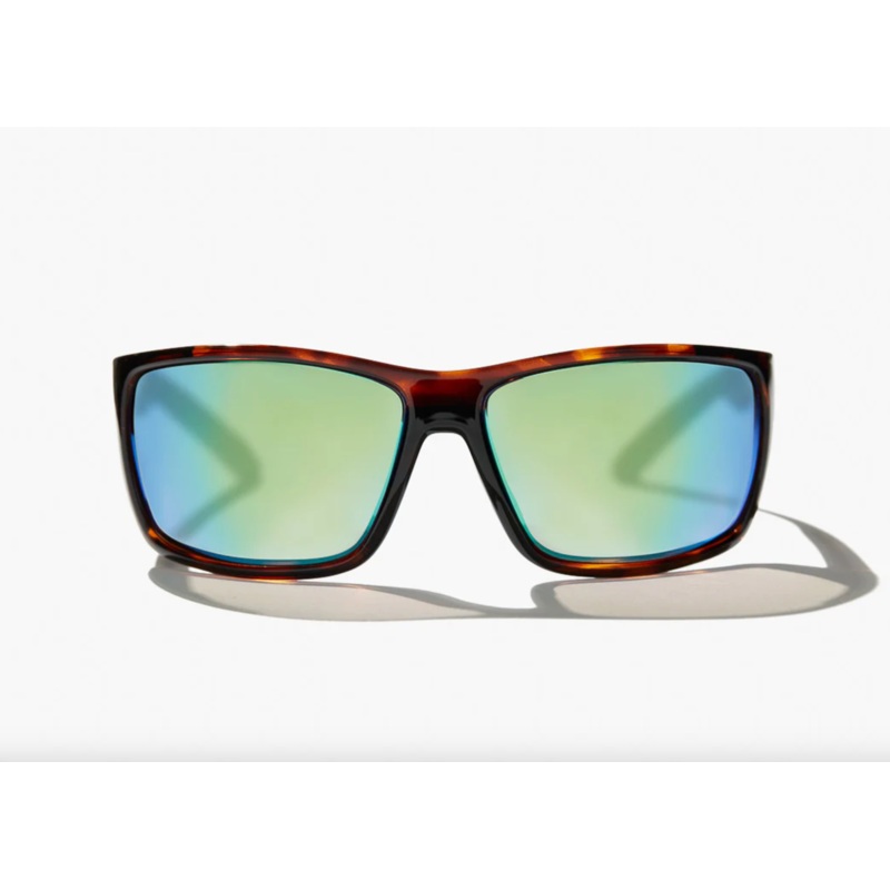 Bajio Bales Beach Reader Sunglasses Brown Tortoise Gloss Green Mirror