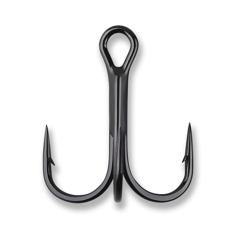 Mustad TR78 KVD Elite Round Bend Treble 1X Strong 6 pack 6