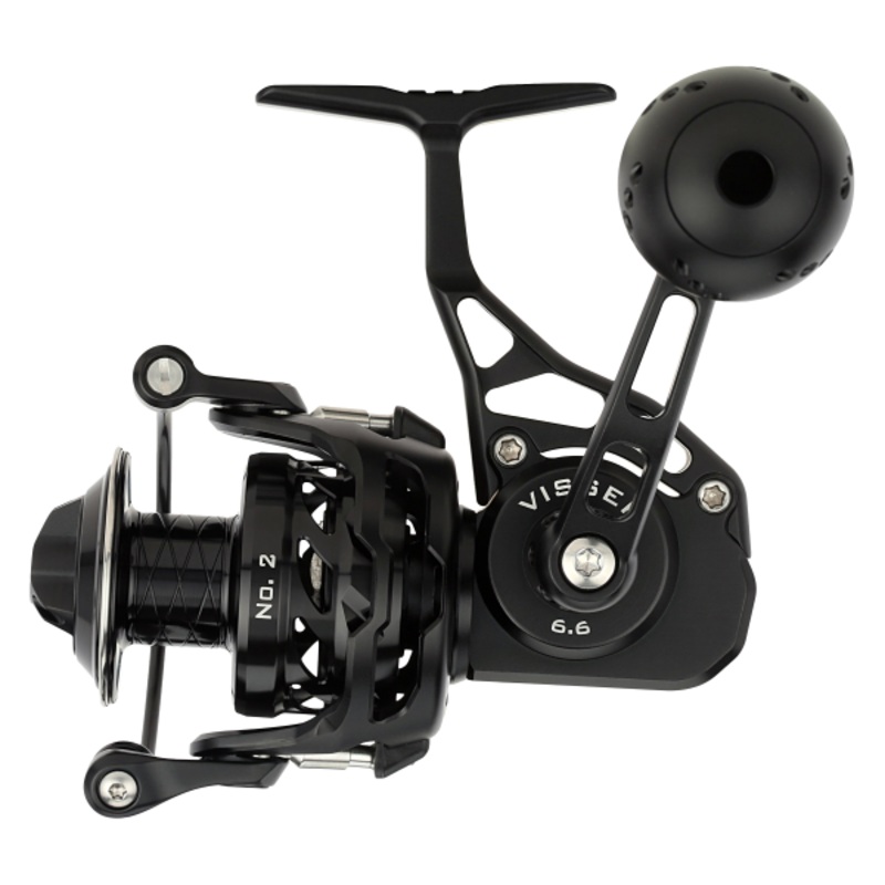 Visser Gen. 3 Spinning Reels NO 2B (Black)