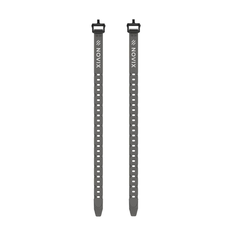 Novix Quickstrap 2 Pack 18″ Gray