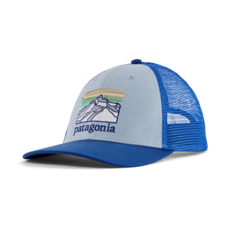 Patagonia Line Logo Ridge LoPro Trucker Hat – Steam Blue