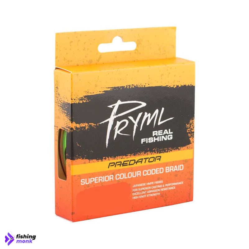 Pryml Superior Braid Line | 30lb | 300yds Yellow 0.32mm | 50lb