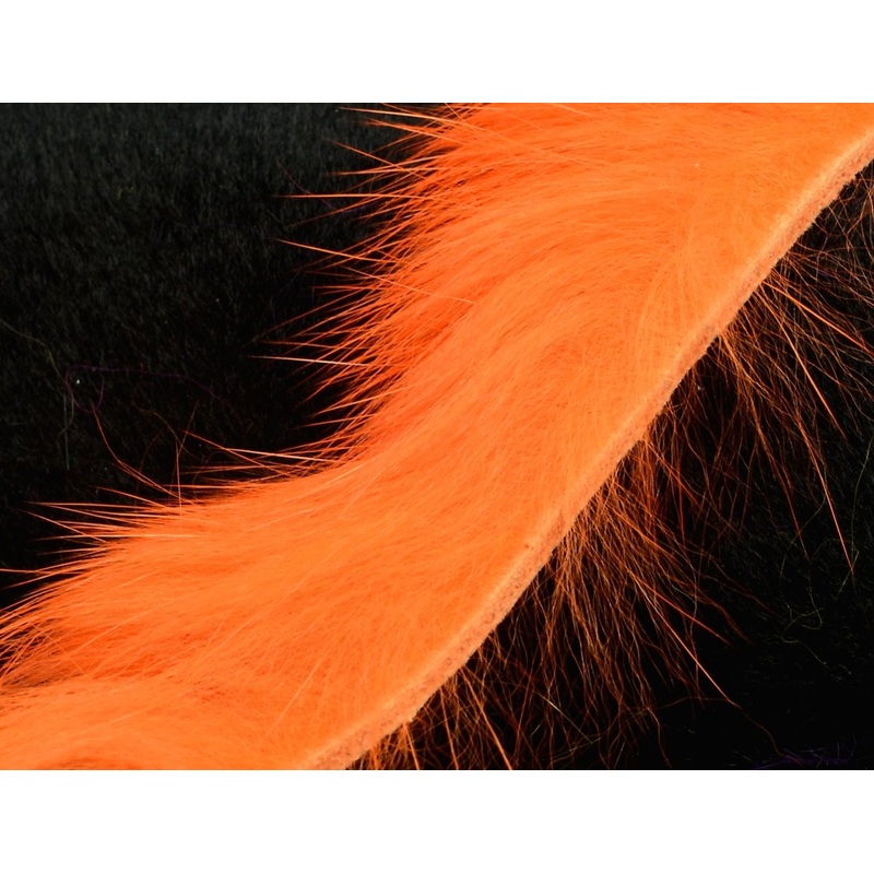 Hareline Crosscut Rabbit Hide Black