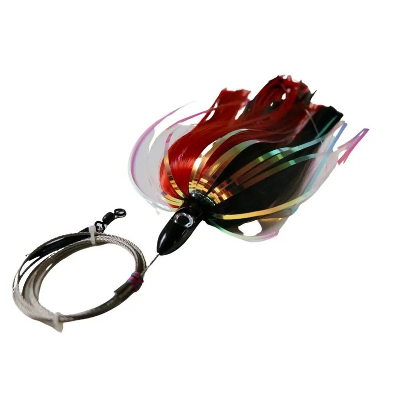 R&R WAHOO MAGNET SR. LARGE BLACK / RED