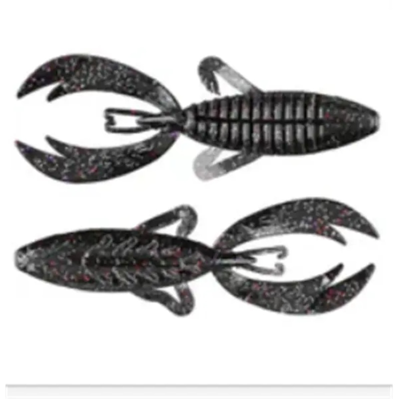 Big Bite 4″ Rojas Fighting Frog (7 Pk) Black Blue Sapphire