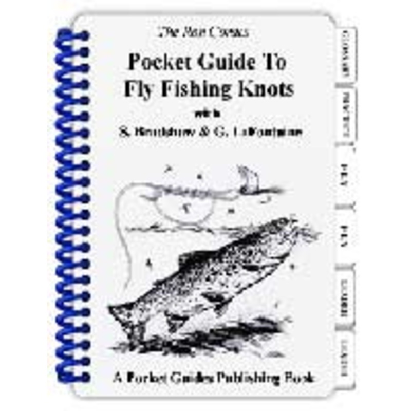 POCKET GUIDE TO FLYFISHING KNOTS – Stan Bradshaw (Spiral-Plastic Cards)