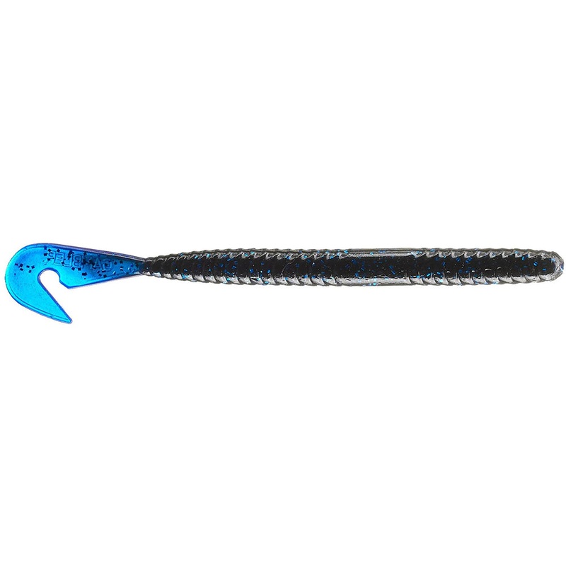 Gambler Burner Worm Soft Plastic Cut Tail Worm Backatya 6 inch