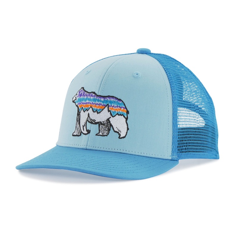 Patagonia Kid’s Trucker Hat Peaks Pals White / PEWH One Size