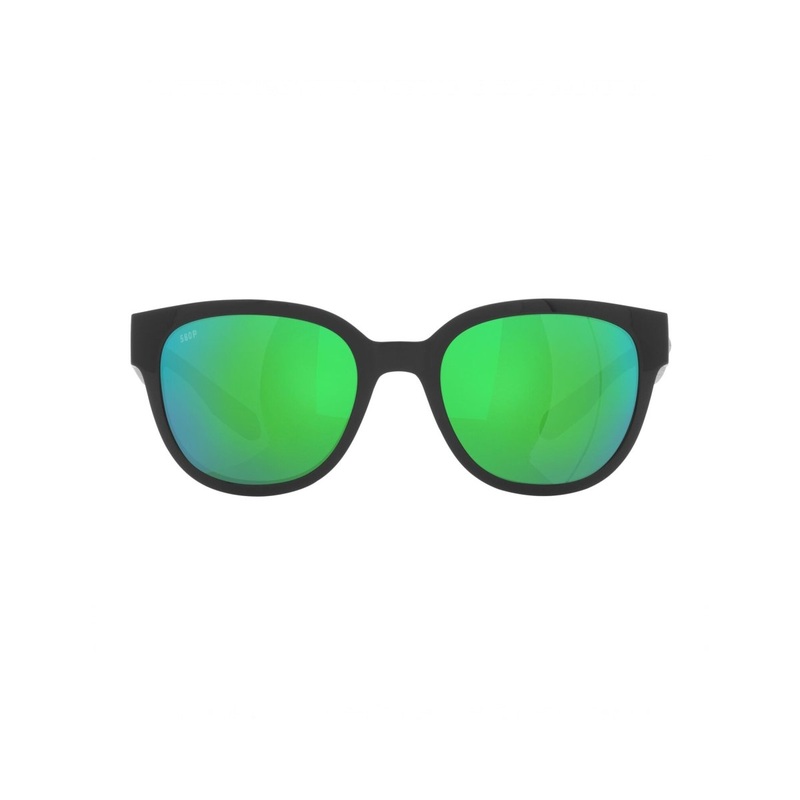 Costa Salina Sunglasses Black Green Mirror Polarized Polycarbonate