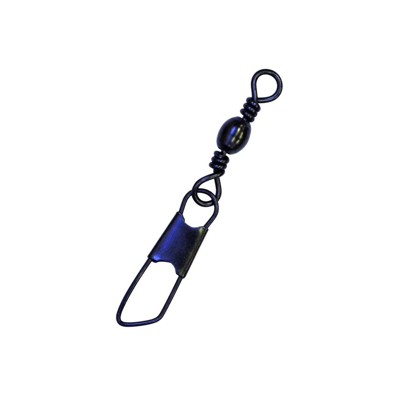 Eagle Claw Barrel Swivels with Safety Snaps Size: 3 – Q’ty/Pk: 4