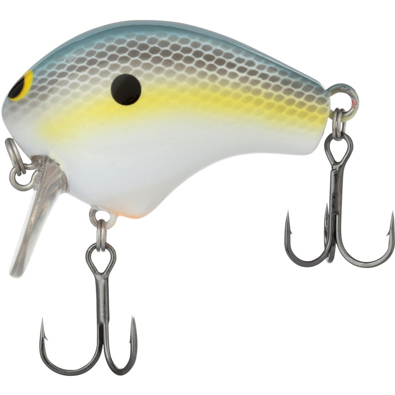 Shimano Macbeth Shallow 50S Hybrid Edge Round Bill Crankbait Blue Black Chart