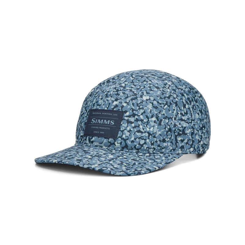 Simms Single Haul Pack Cap Pebble Stone Camo One Size