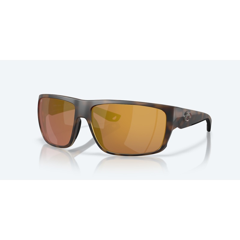 Costa Fly Line Polarized Sunglasses Matte Black Frame w/ Blue Mirror 580G Lens